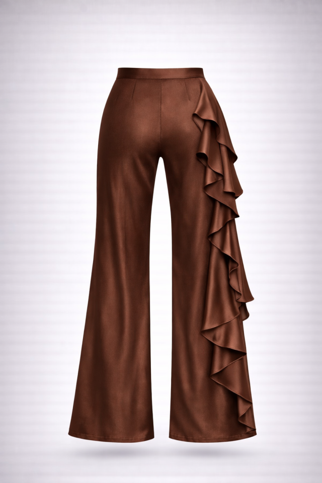 CHRISTINE PANTOLON KAHVERENGİ