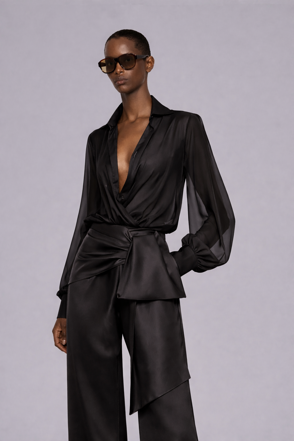 ELLIE GÖMLEK SİYAH