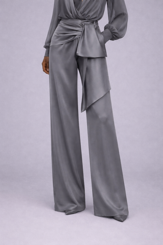 NICOLE PANTOLON GRİ