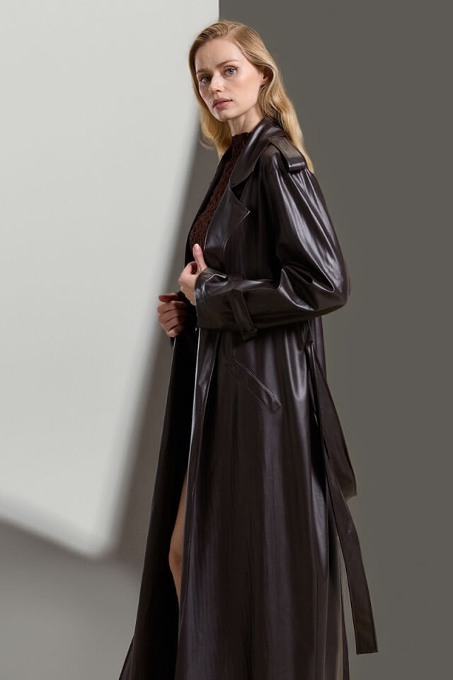 EDNA BLUZ KAHVERENGİ