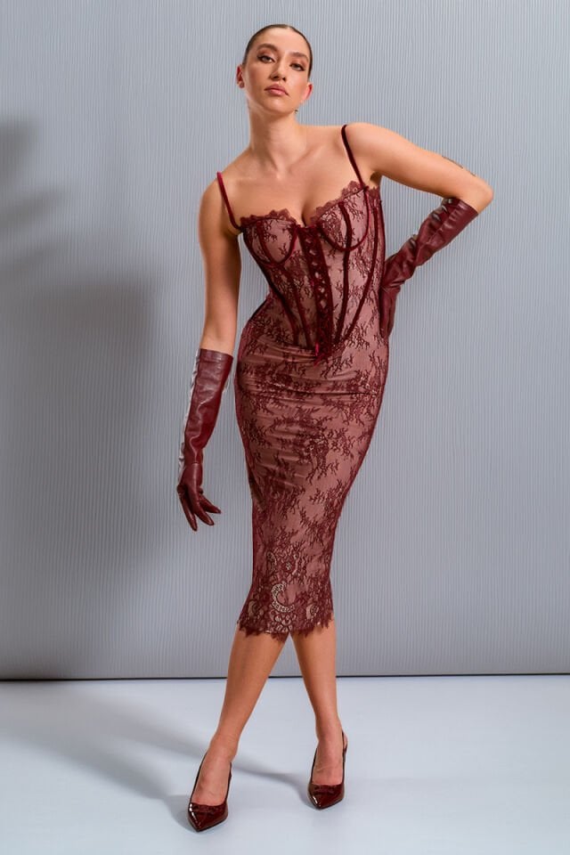 SUSAN ELDİVEN BORDO