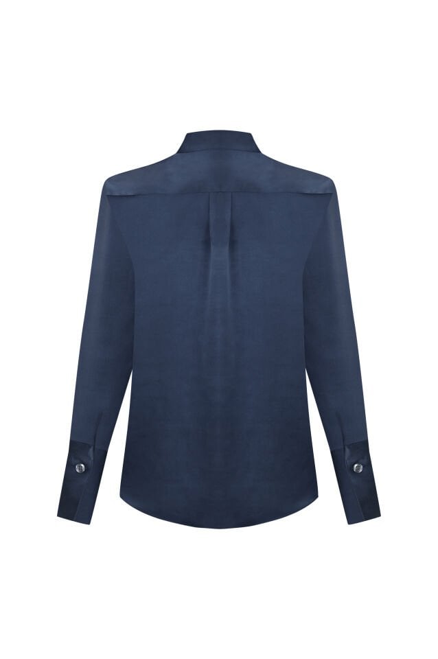 LILY GÖMLEK LACİVERT