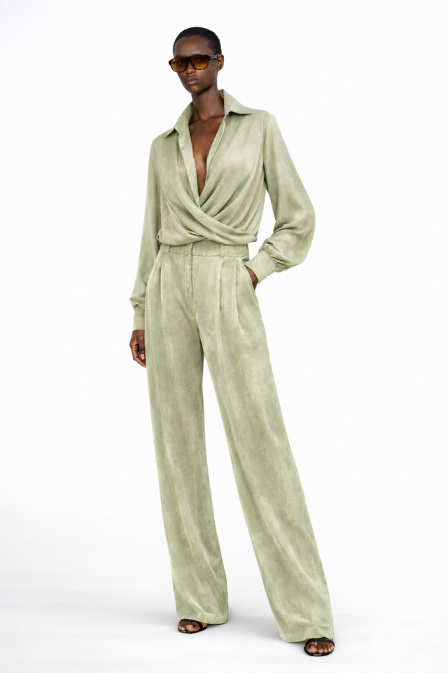 TRACY GÖMLEK YEŞİL