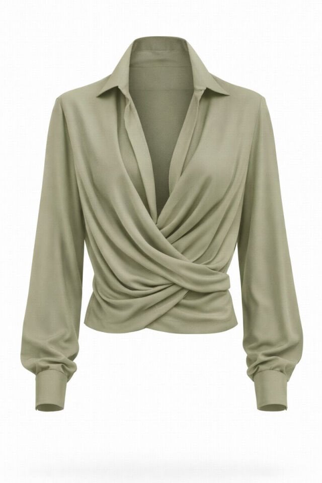 TRACY GÖMLEK YEŞİL