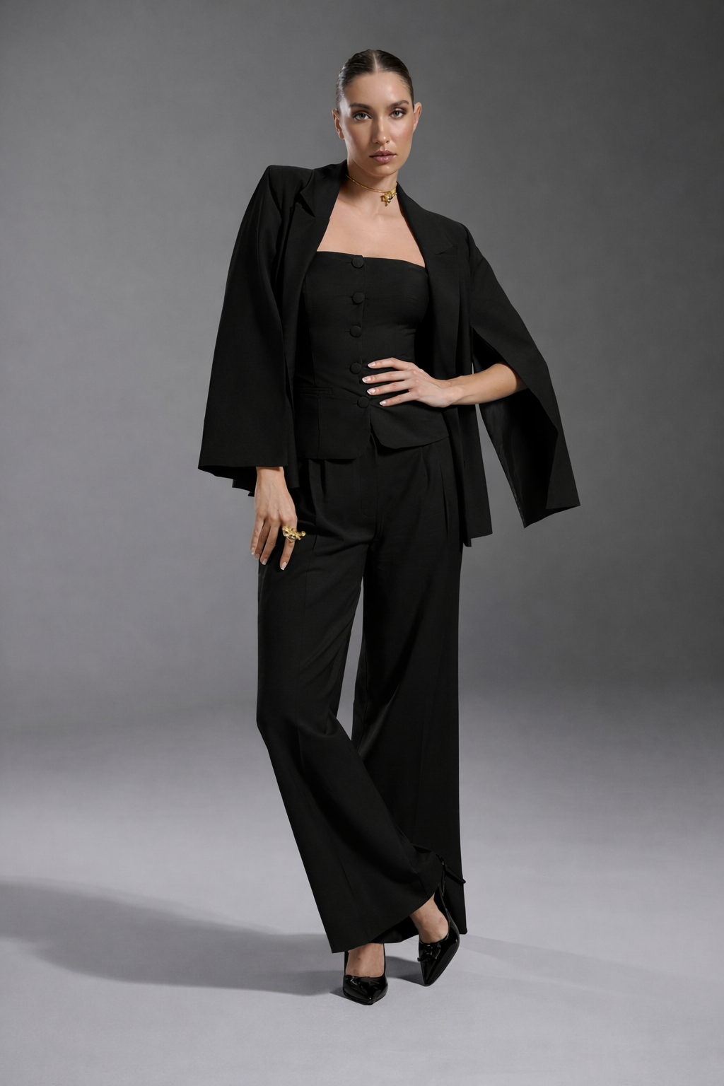 LUNA PANTOLON SİYAH